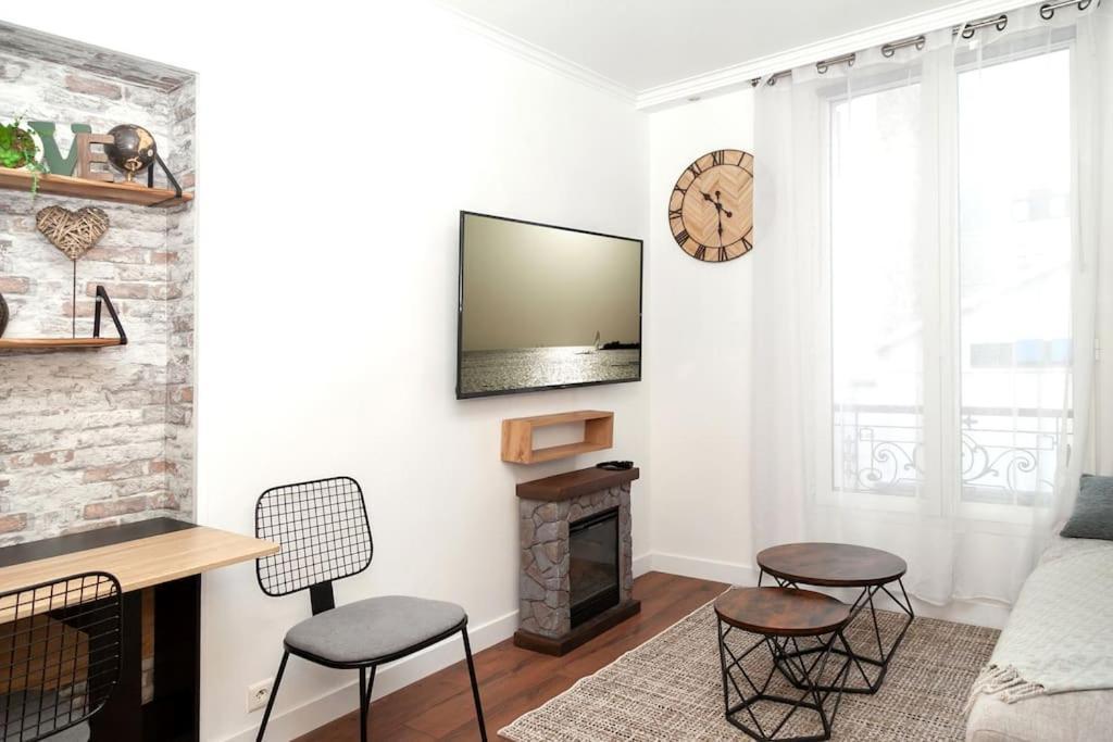 Elegant Appartement Aux Portes De Paris Saint-Ouen  ภายนอก รูปภาพ
